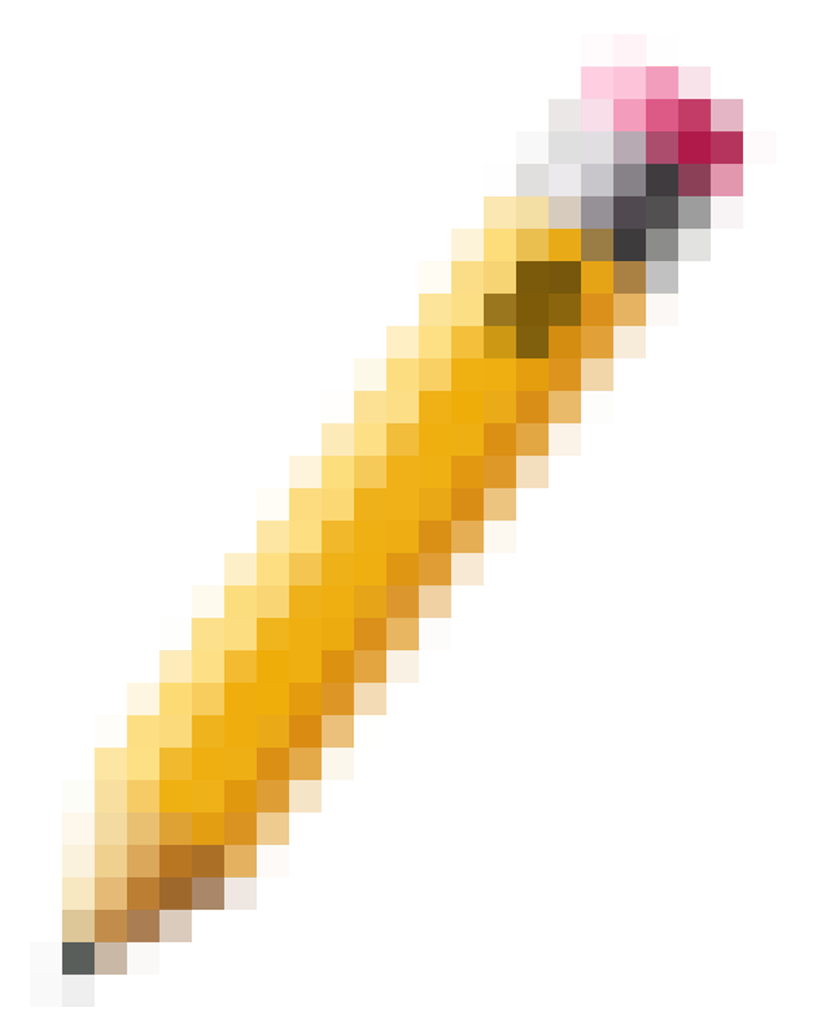 Pixelated pencil